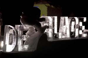 Sculptures sur glace Valloire 2011