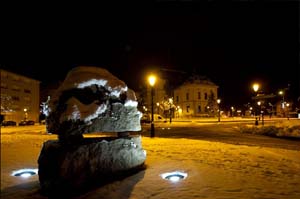 Sous la neige